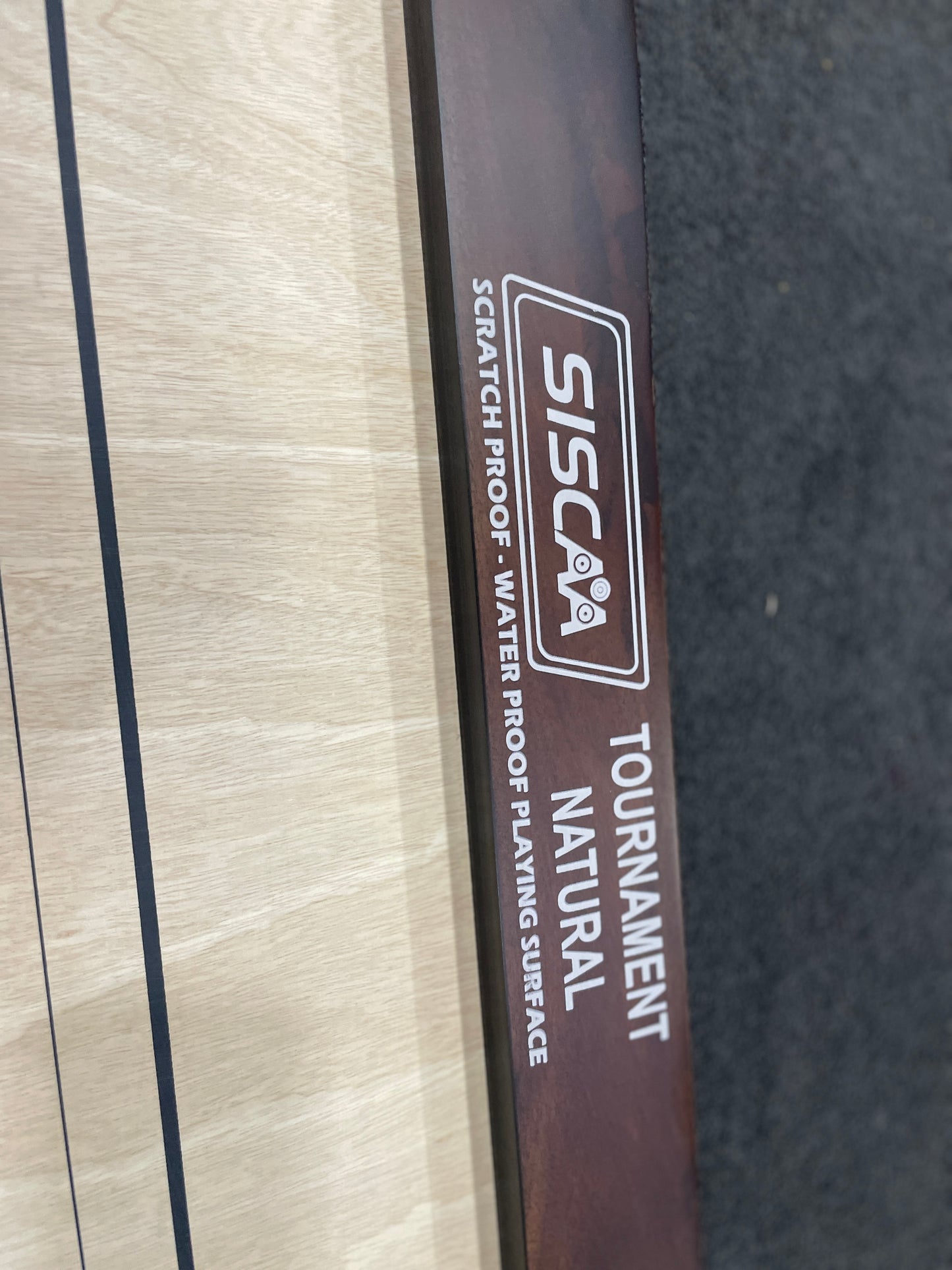 Carrom Board Tournament Siscaa Natural Brown