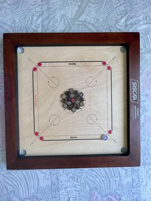 Carrom BoardSize (Finger Billets) Full Size Board
