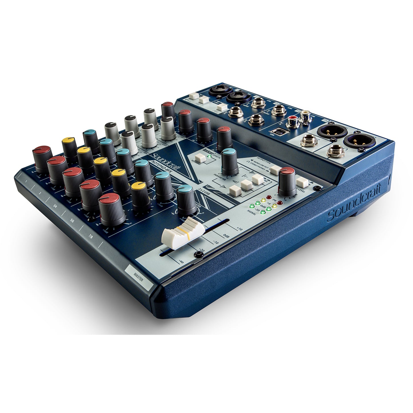 Soundcraft Notepad-8FX Small-Format Analog Mixing Console with USB I/O and Lexicon Effects