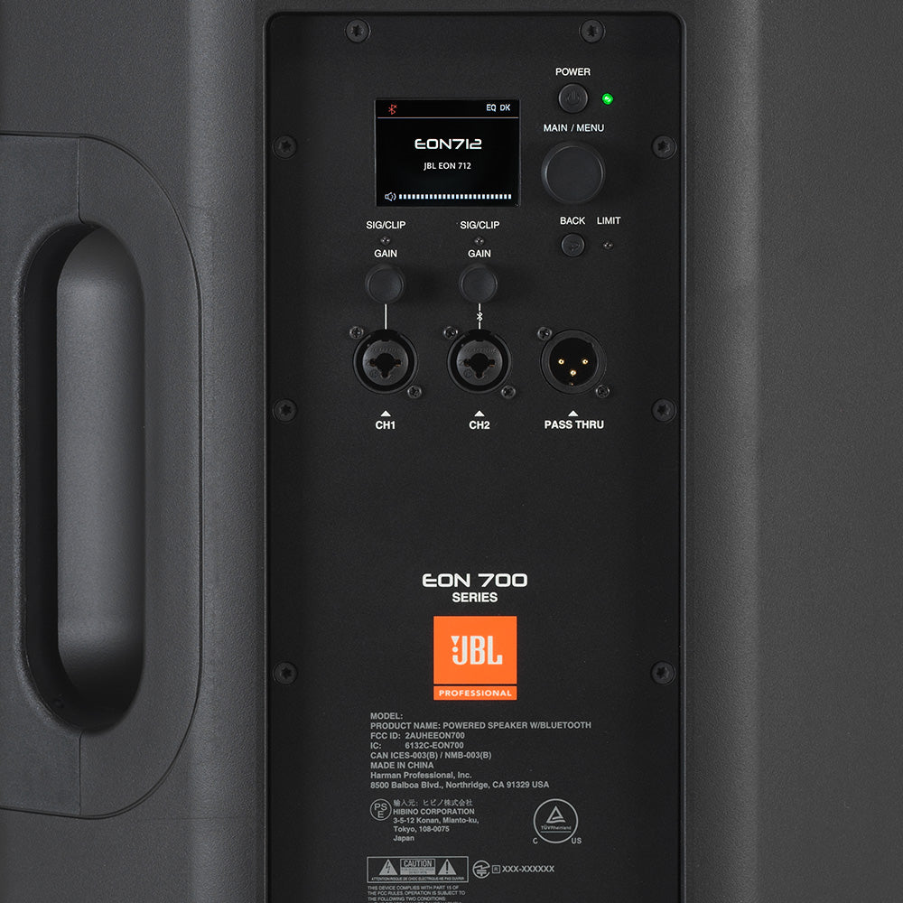 JBL-EON712
12-inch Powered PA Speaker with Bluetooth