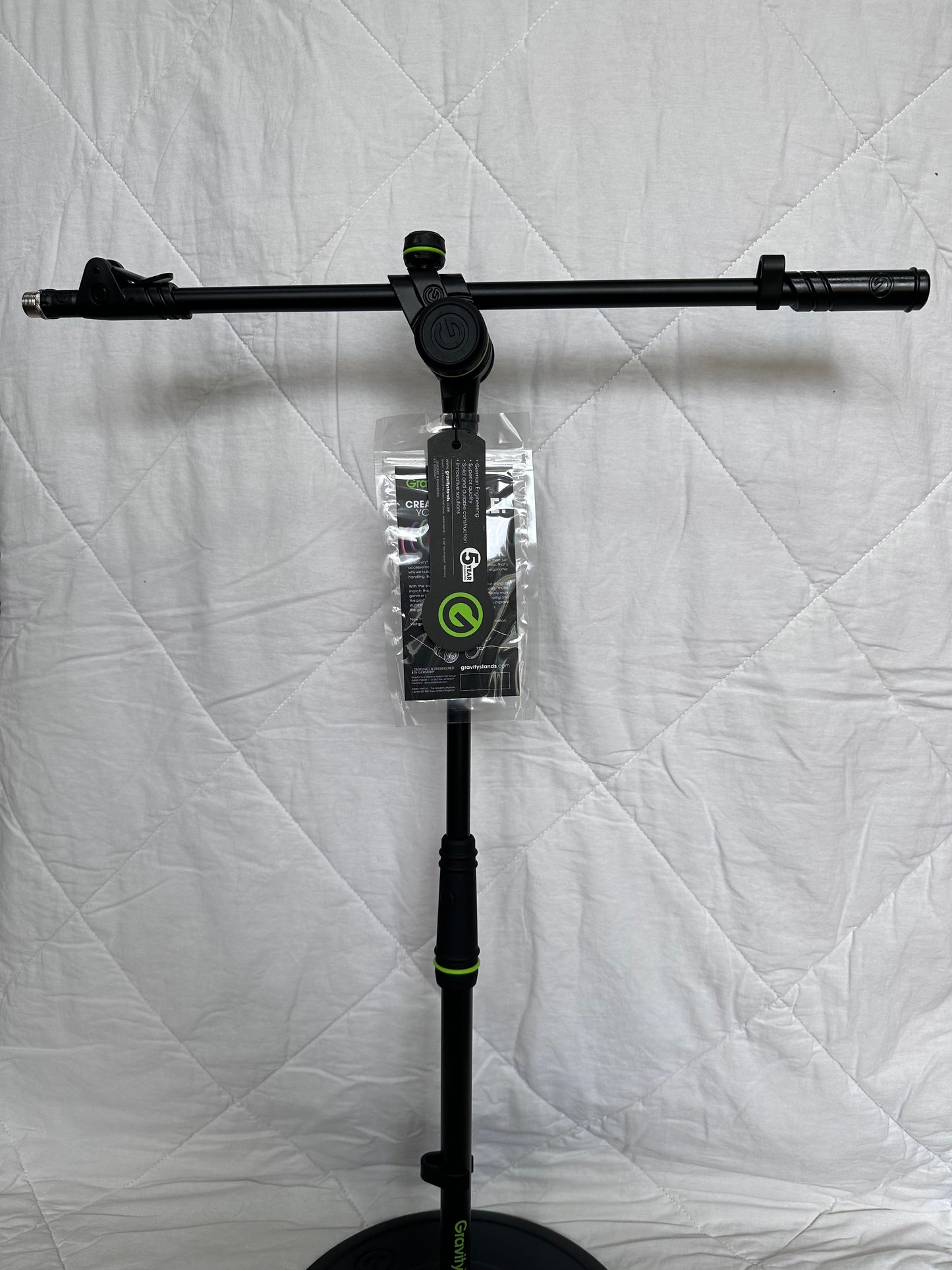Mic Stand Round Heavy Base Gravity